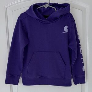 Carhartt Purple hoodie hoody girls boys kids 5